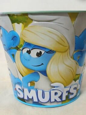 Smurfs Popcorn/Party Favor Bucket